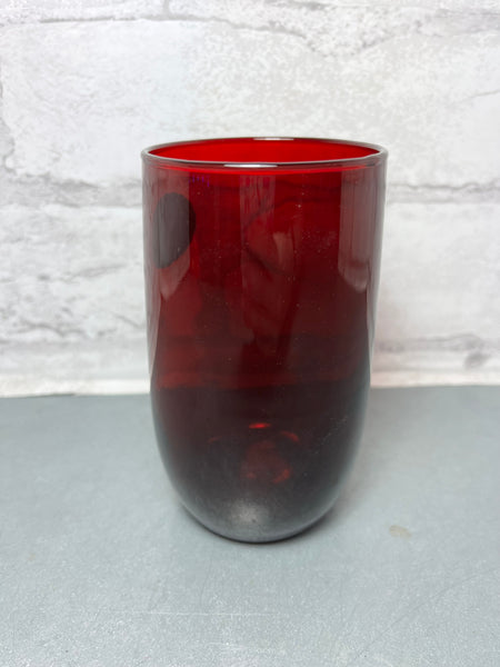 Royal Ruby Anchorglass Tumbler