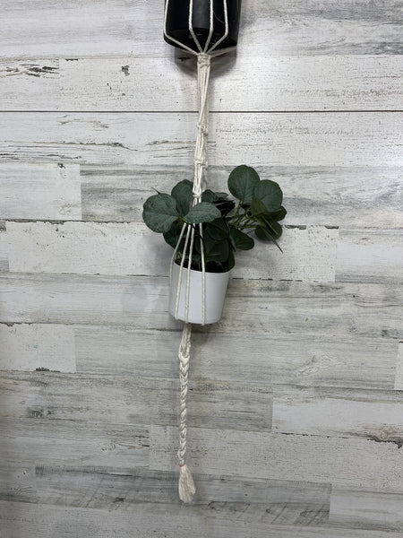 Double Macrame Hanging Plant Holder