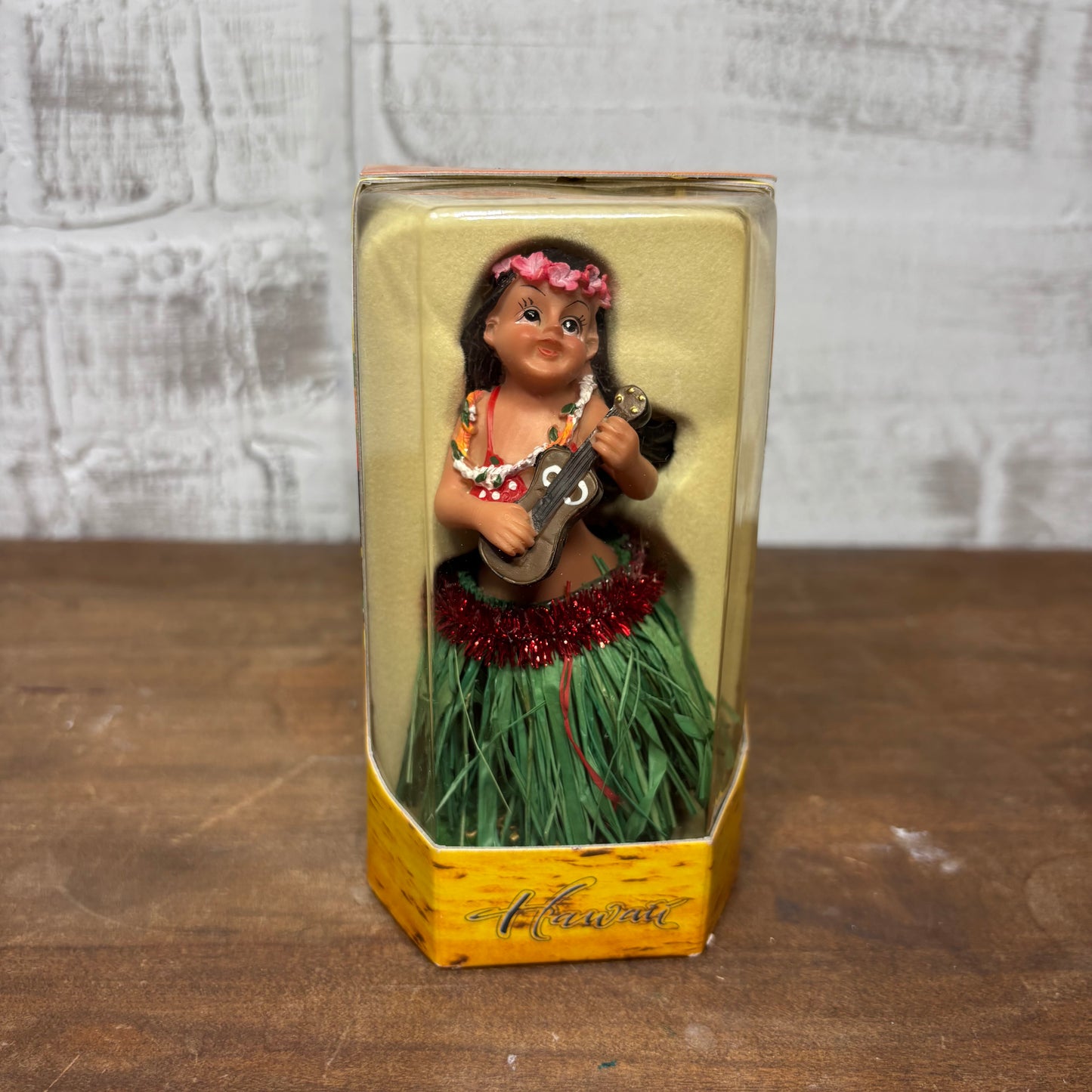 Hawaiian Hula Girl Dashboard Doll