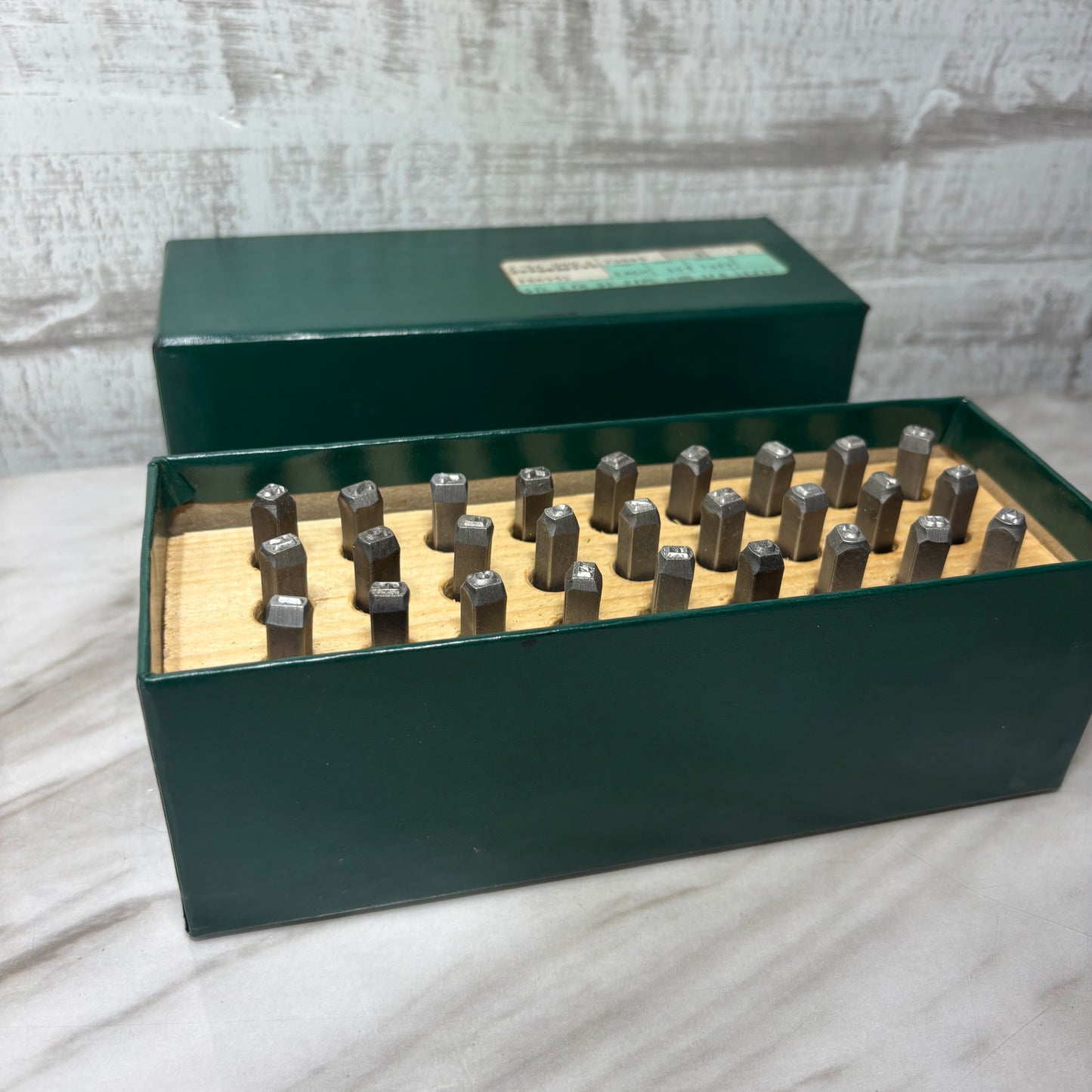 Vintage Ace Standard Duty Steel Letter Stamp Set