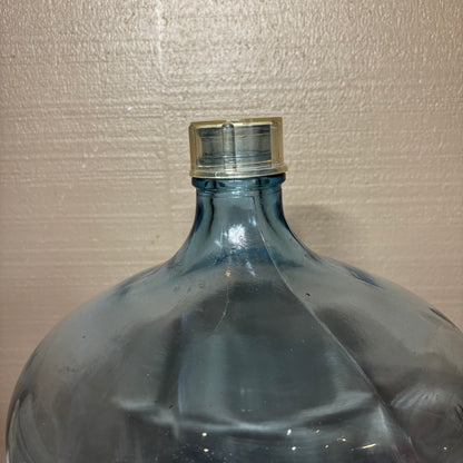 Vintage Blue Tint Large Glass Jug