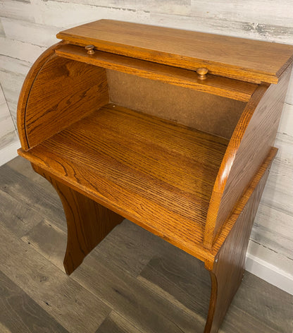 Small Oak Rolltop Desk