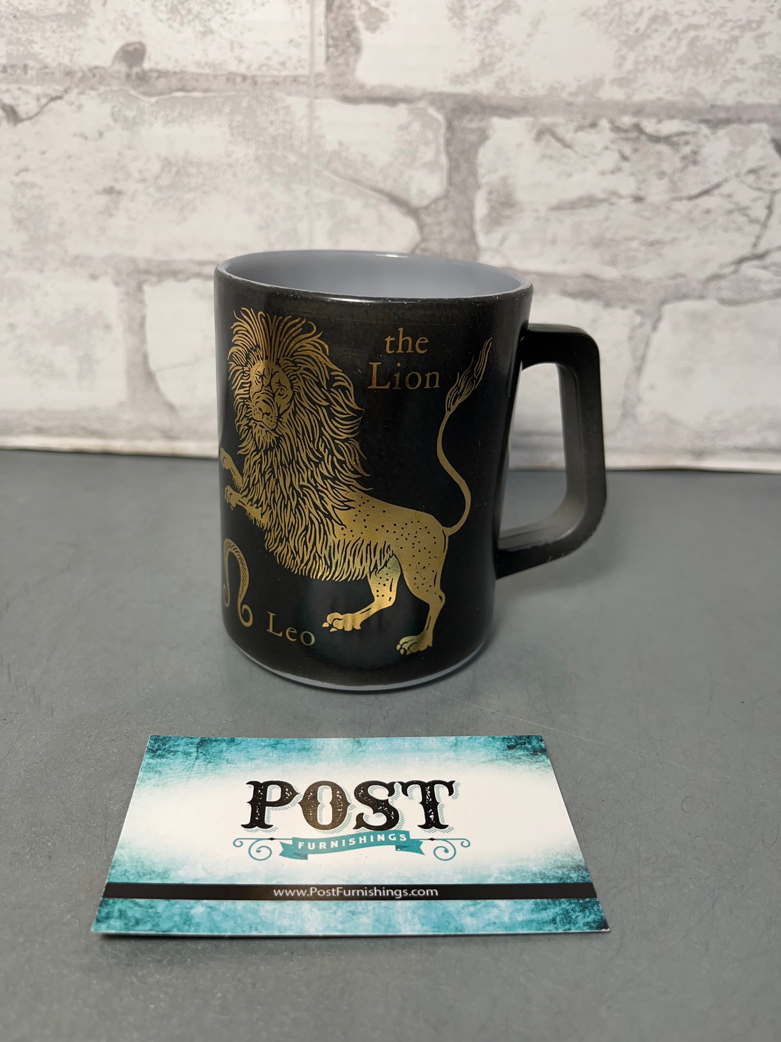 Vintage Federal Leo Zodiac Lion Coffee Mug