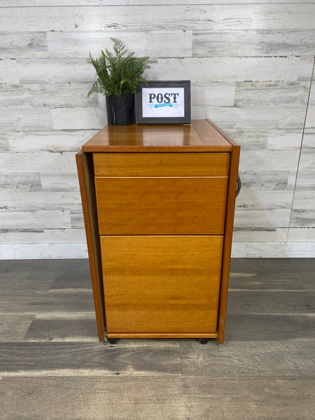 Teak Denmark Drop Leaf Craft Table