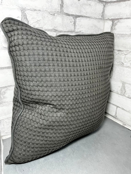 Gray Throw Pillow