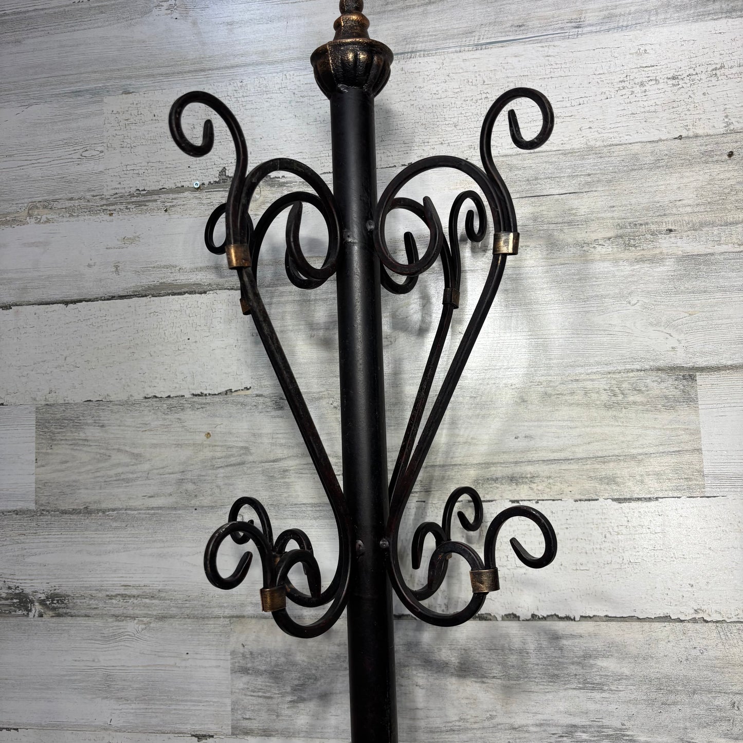 Cast Iron Metal Coat And Umbrella Rack