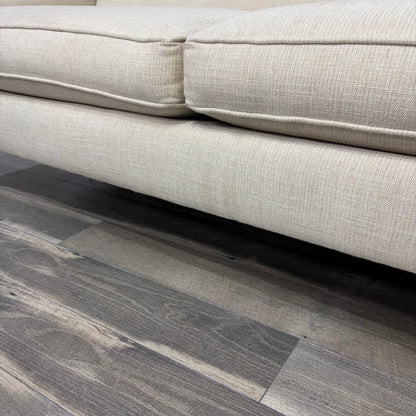 Modern Cream Tufted Sofa Couch