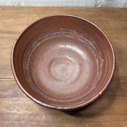 Rustic Two-Tone Stoneware Bowl