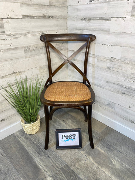 Rustic Cross Back Chair