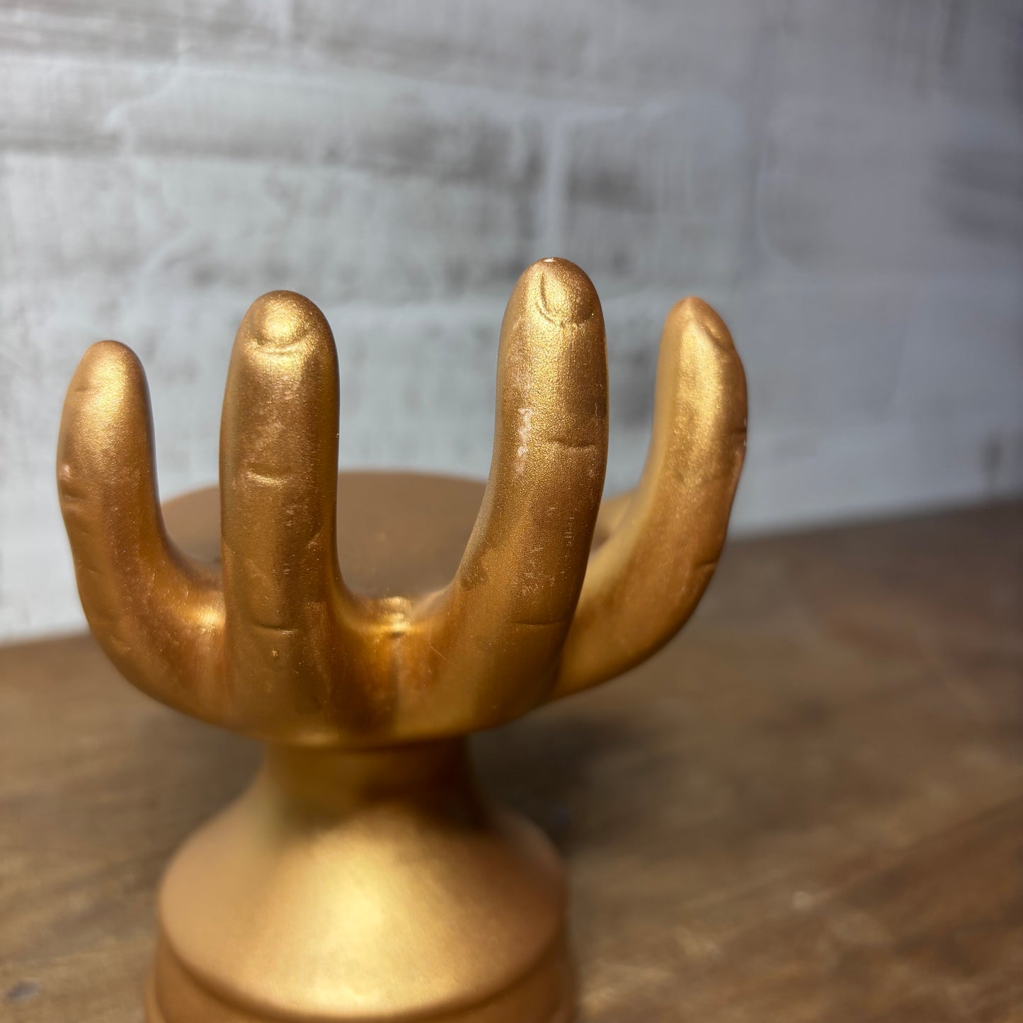 Ceramic Gold Hand Art Figurine
