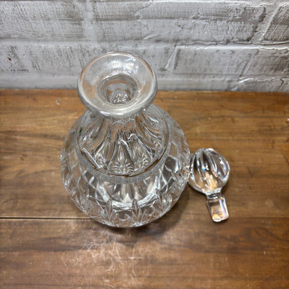Round Crystal Glass Decanter