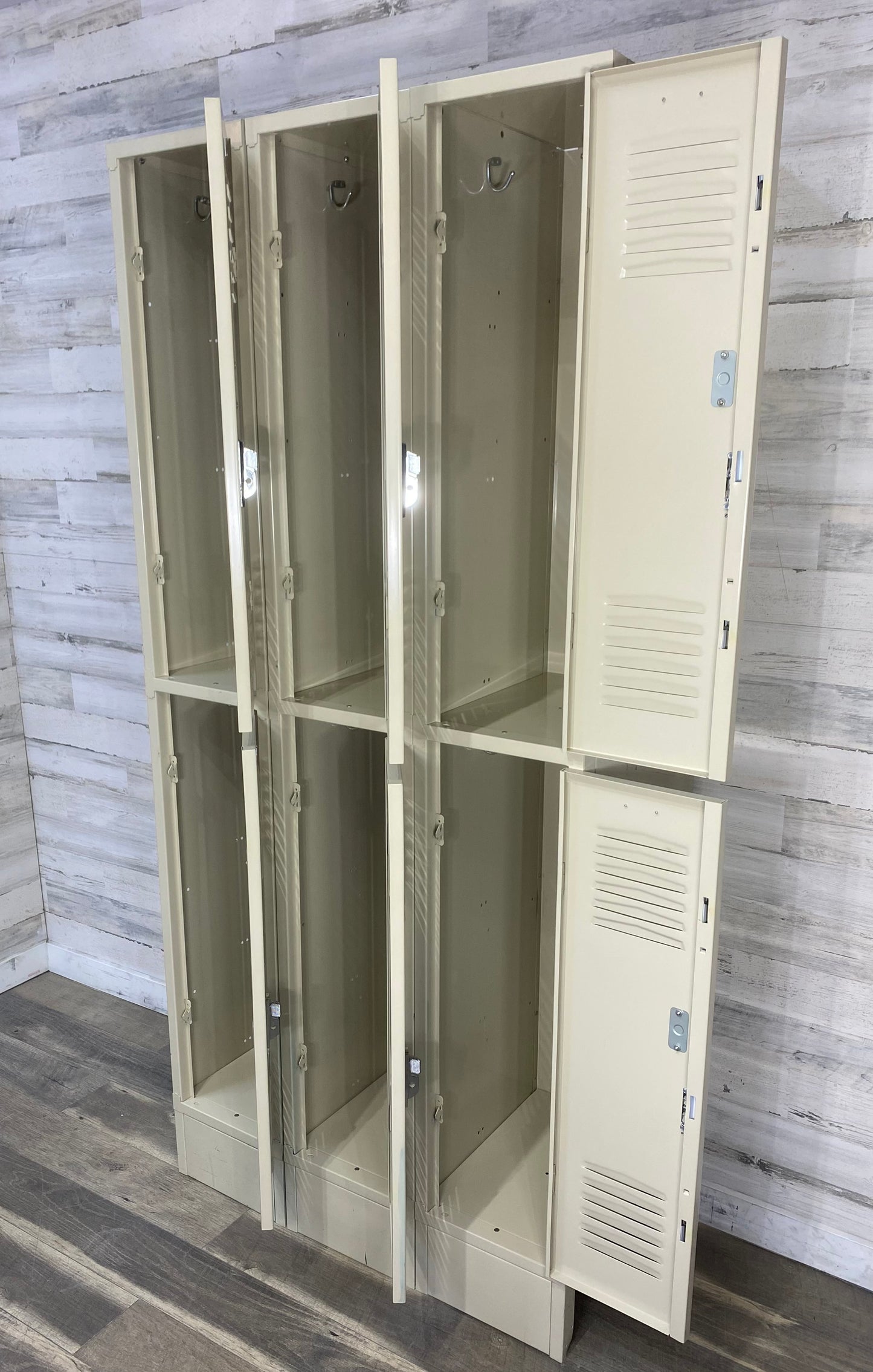 Set Of 6 School/ Gym Lockers