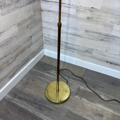 Vintage Brass Floor Lamp