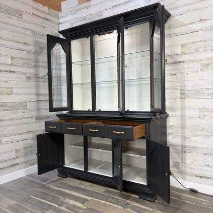 Black Kincaid China Hutch