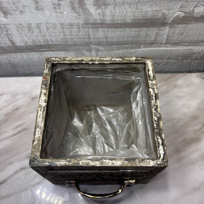Rustic Square Planter