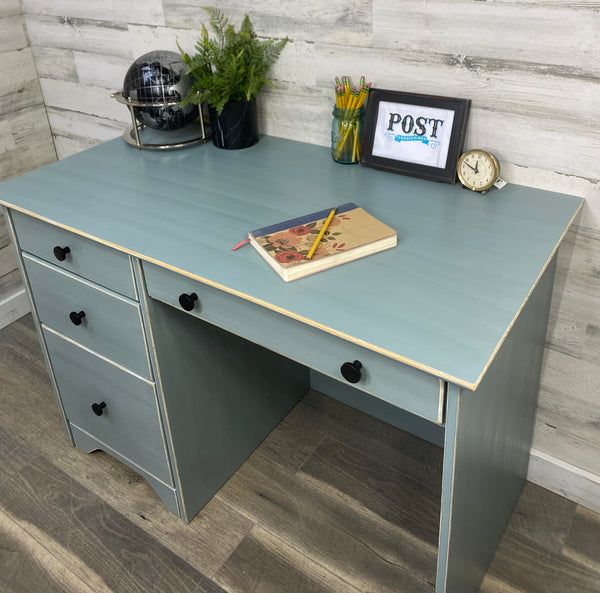 Blue Gray Stanton Desk