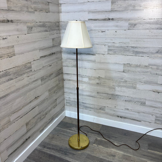 Vintage Brass Floor Lamp