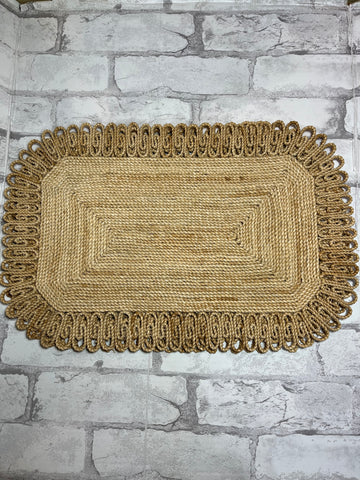 Braided Jute Placemats Set of 3