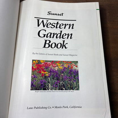 Vintage Western Garden Book
