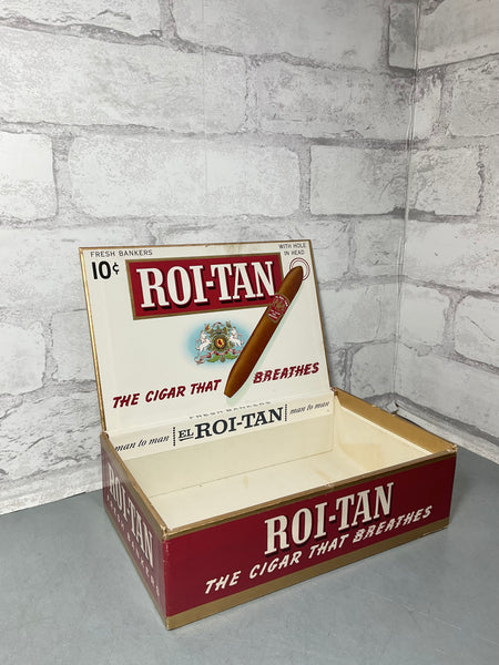 Vintage Roi-Tan Cigar Box