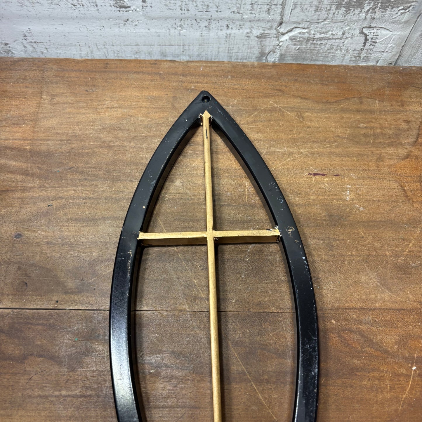 Ichthys (Jesus fish) Metal Wall Decor