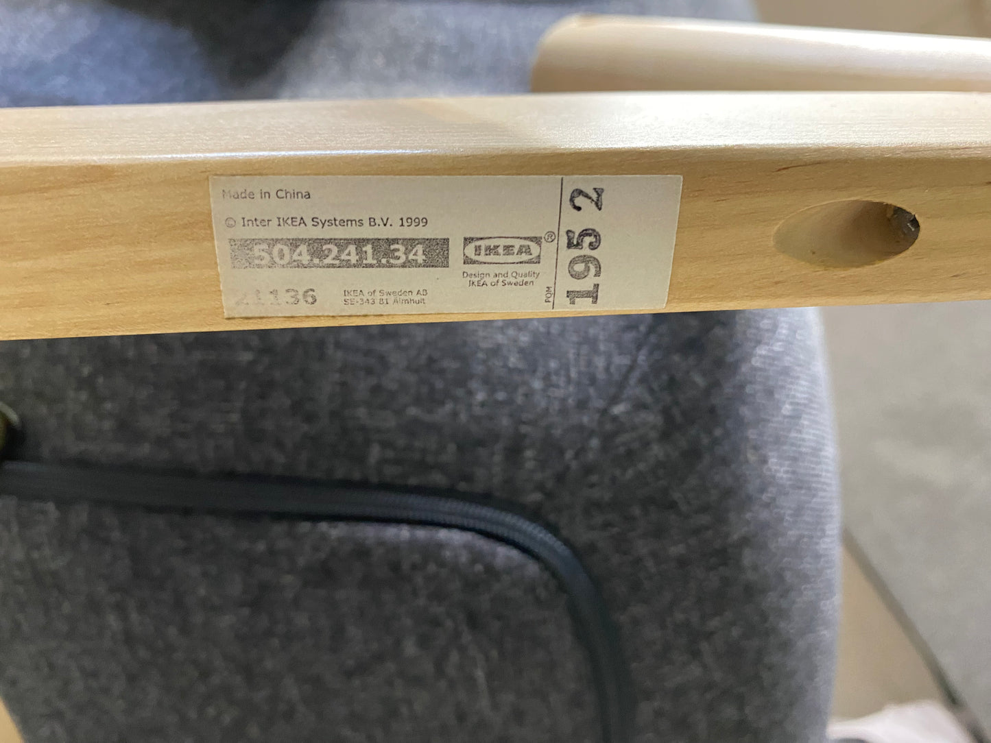 Gray Modern Arm Chairs Set Of 2