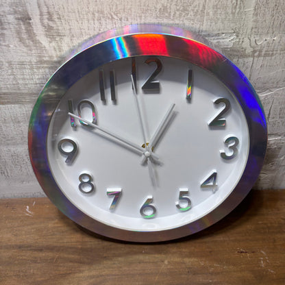 Iridescent Wall Clock