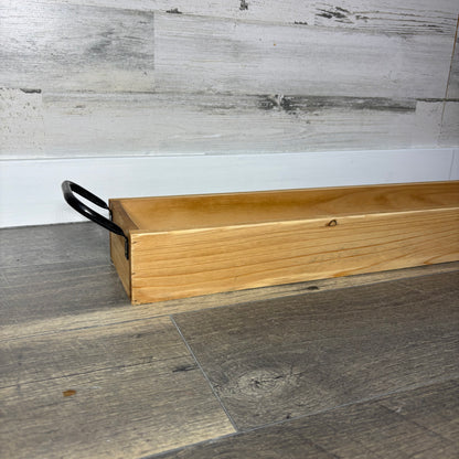 Long Wooden Tray