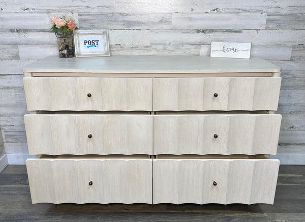 Pottery Barn Scalloped Dresser