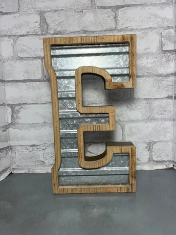 Metal Letter “E”