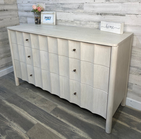 Pottery Barn Scalloped Dresser