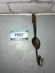 Rustic Spoon Wall Hook