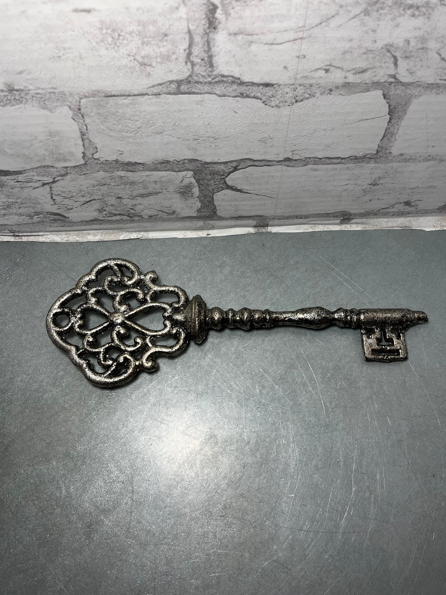 Large Silver Key