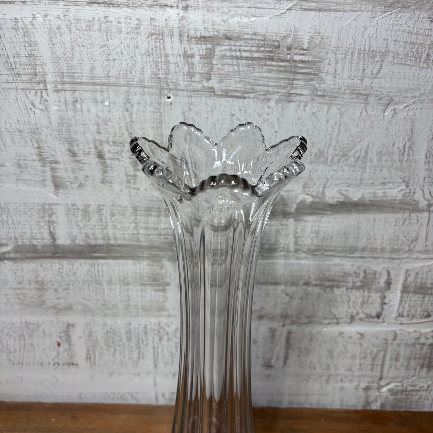 Mid Century Flute Vase