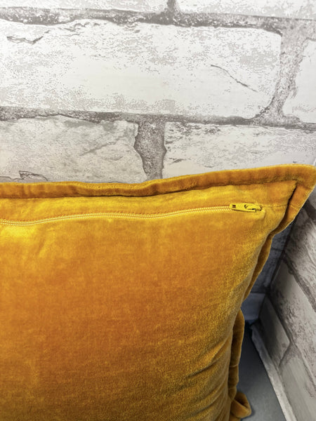 Mustard Yellow Rectangular Pillow