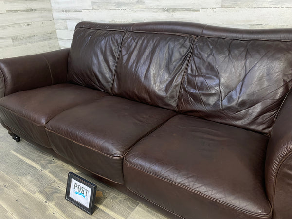 Natuzzi Editions Italian Leather Couch