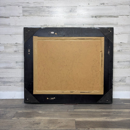 Dark Green Beveled Mirror