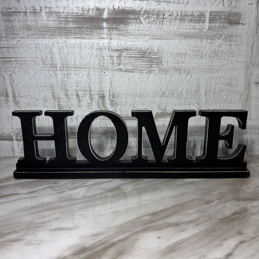 “Home” Tabletop Sign