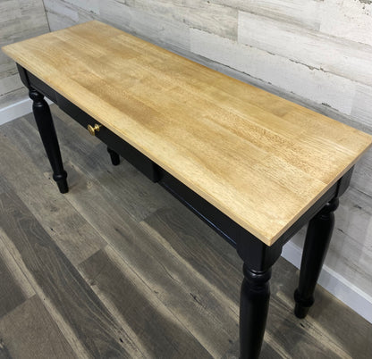 Black Sofa Console Table