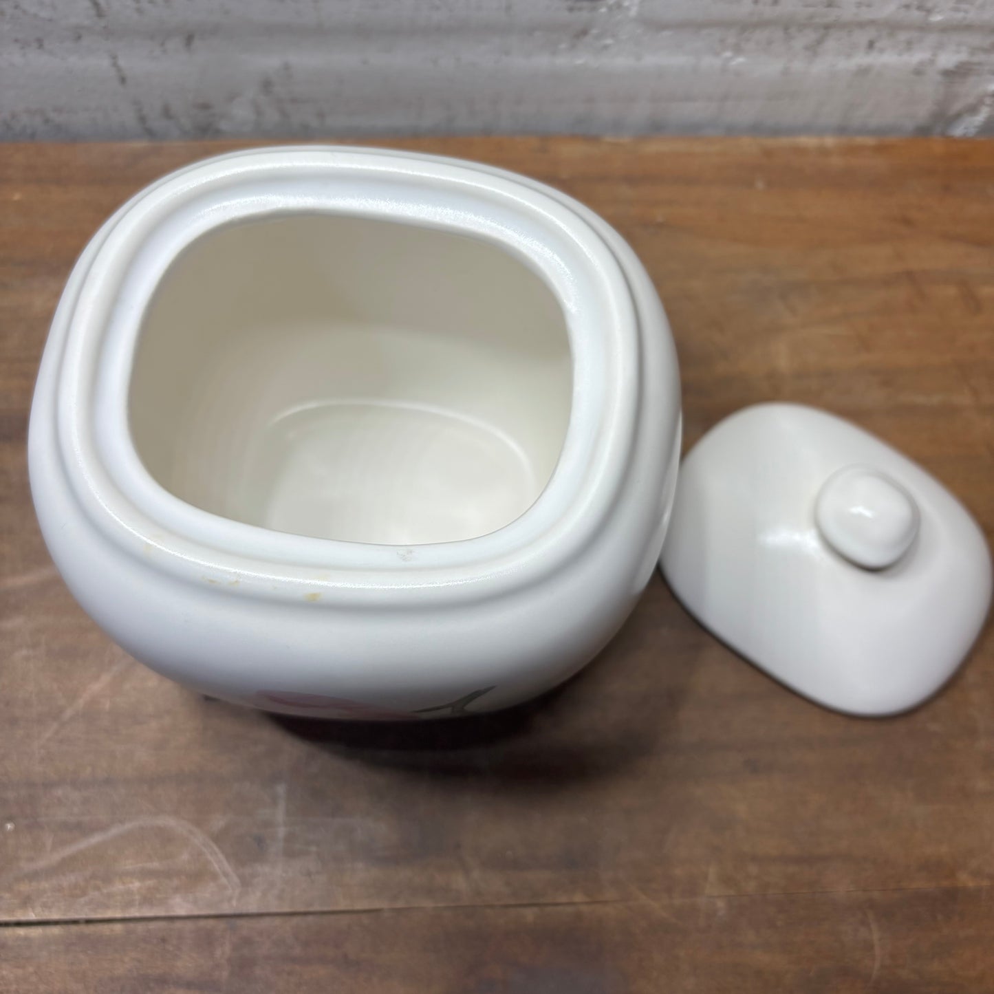 Vintage Pfaltzgraff Cape May Butter Dish, Creamer Pitcher, Covered Sugar Bowl Set