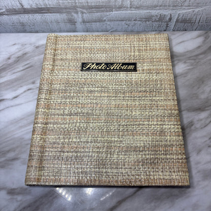 Vintage Tan Photo Album