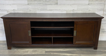 Dark Wood Tv Stand #2