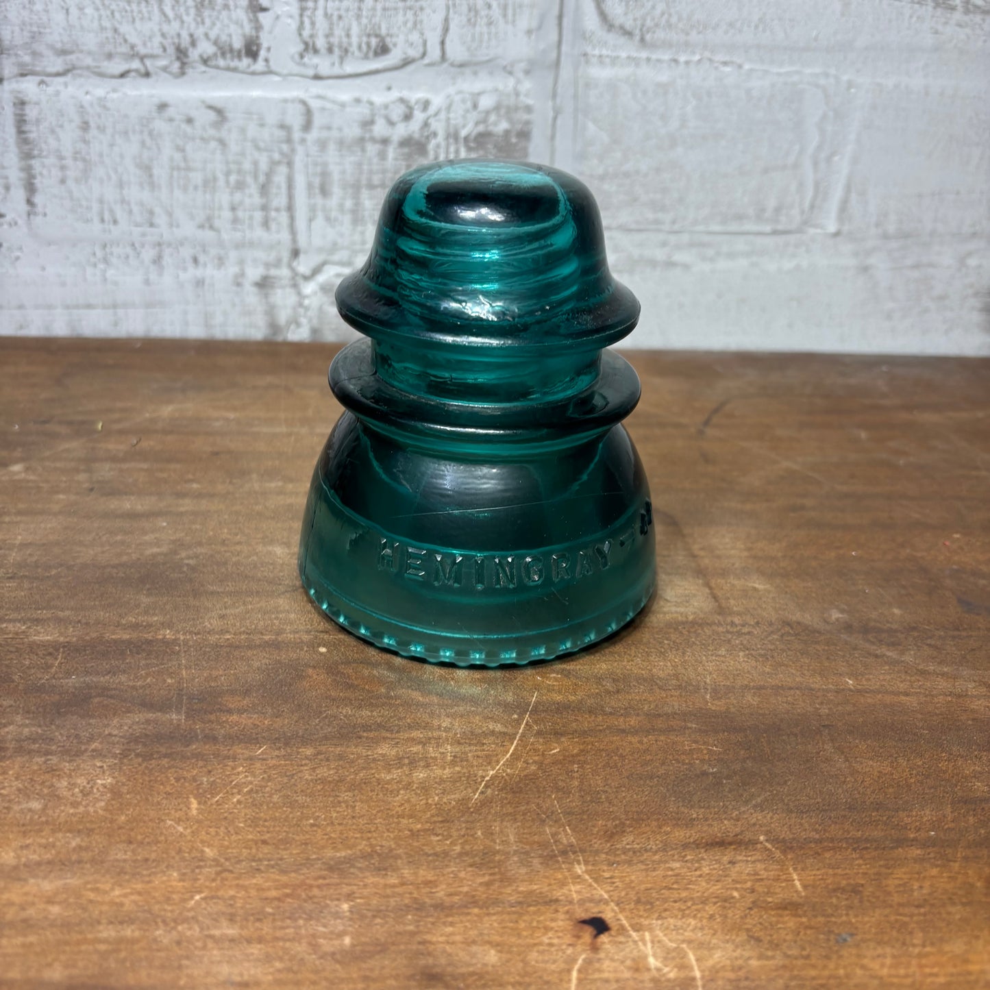 Vintage Hemingray 42 Electrical Glass Insulator