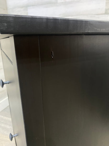 Set Of 2 Black IKEA Nightstands