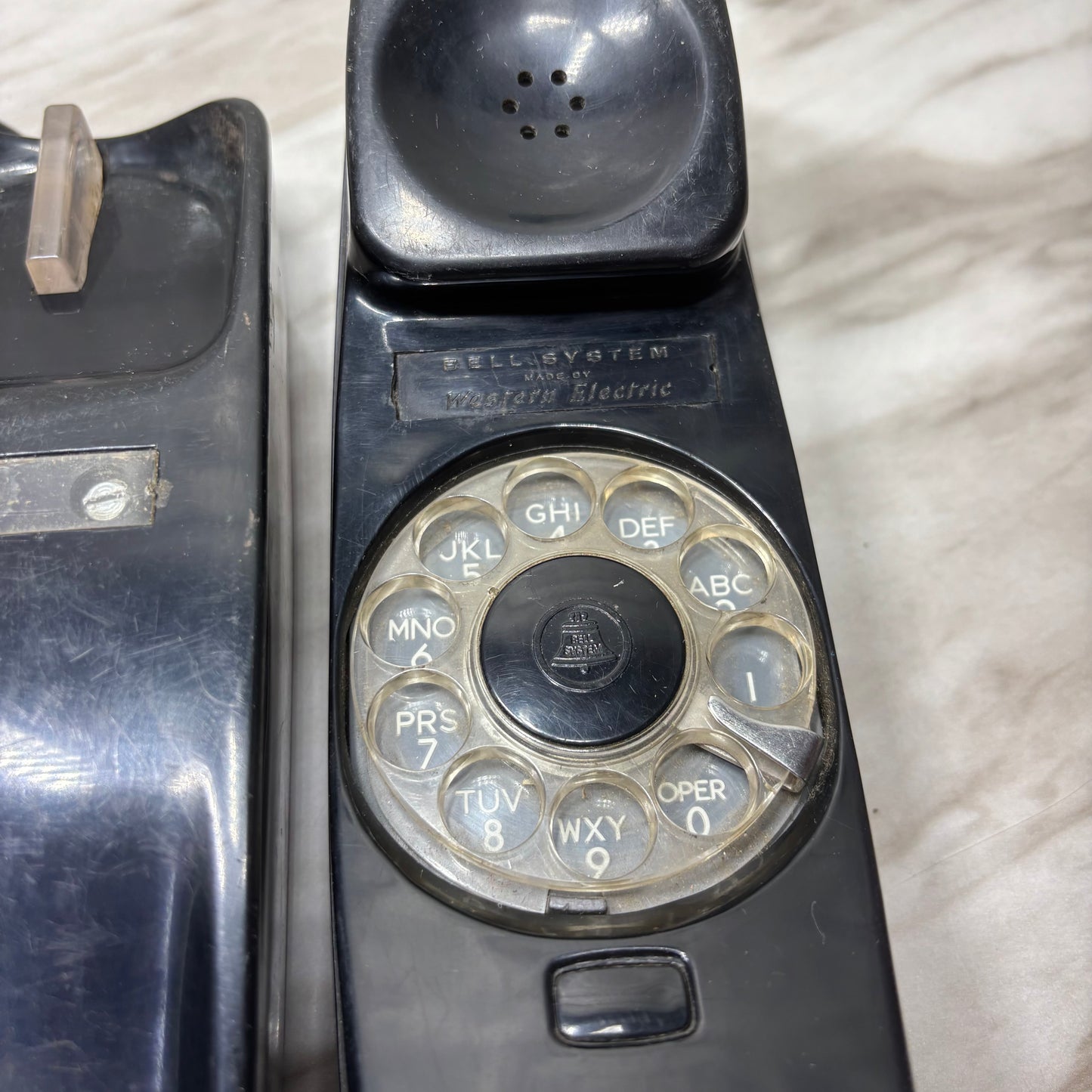 Telephone Western Electric Rotary Dial Trimline Phone
