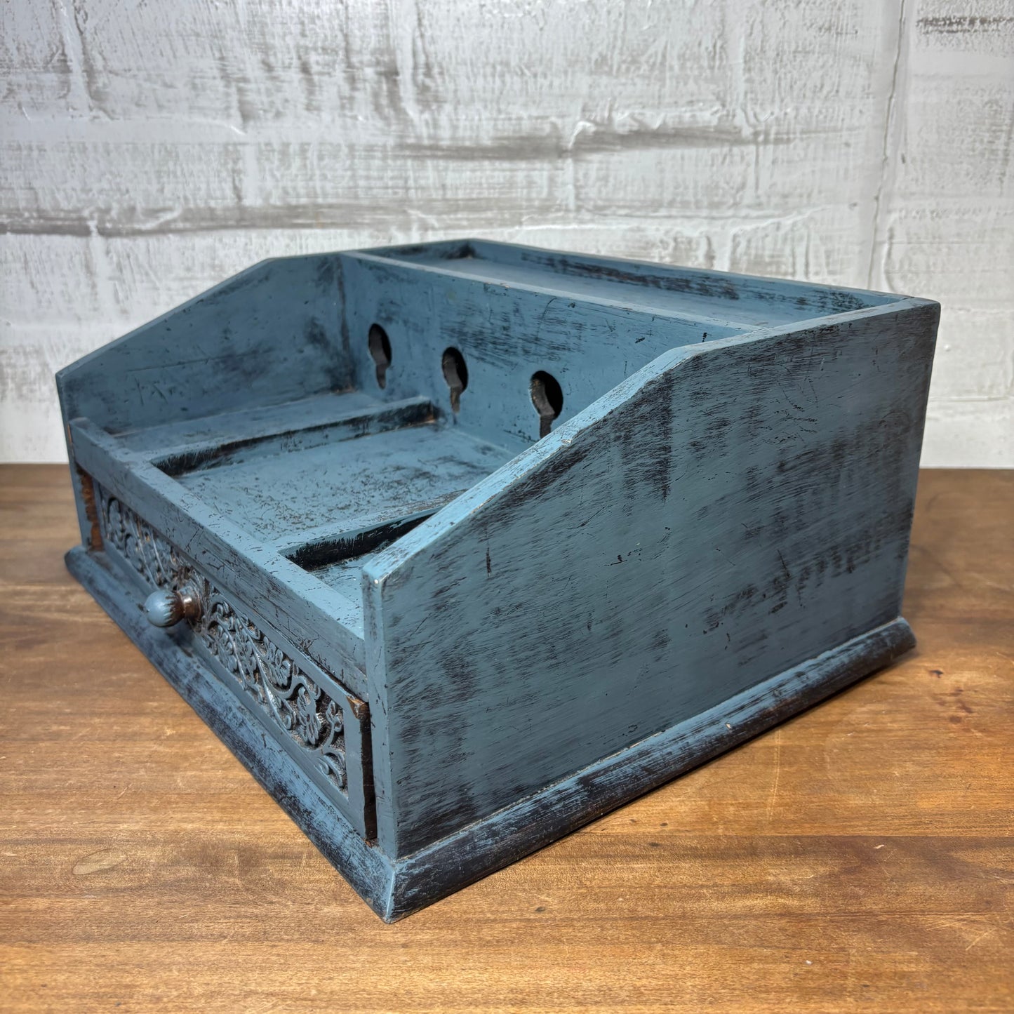 Blue Rustic Charging Dock