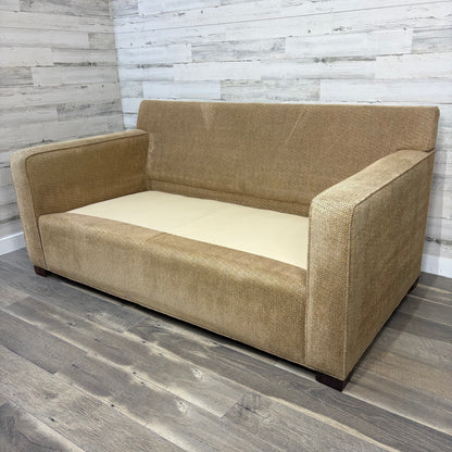 Beige Loveseat Made In USA