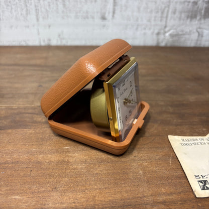 Vintage Seth Thomas Travel Alarm Clock