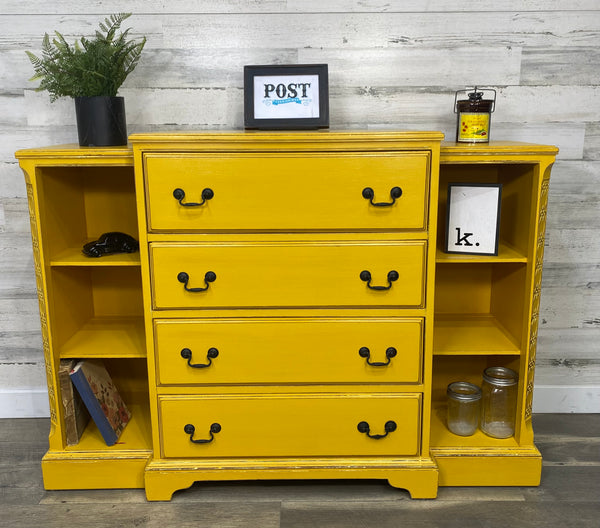 Yellow Buffet Desk