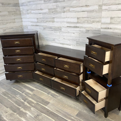 4pc Bedroom Dresser Set